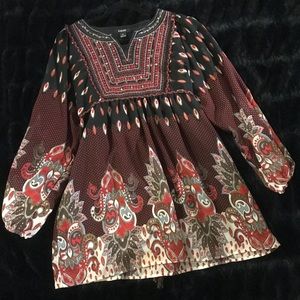 Bohemian Tunic or Mini Dress